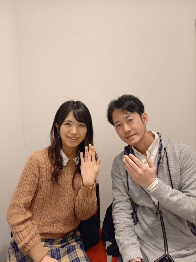 おはるちゃんさんの結婚指輪の写真