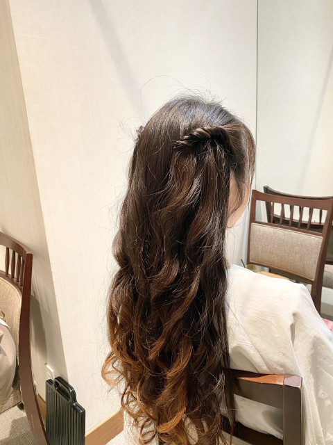 Sさんのヘアメイクの写真