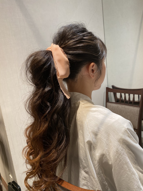 Sさんのヘアメイクの写真