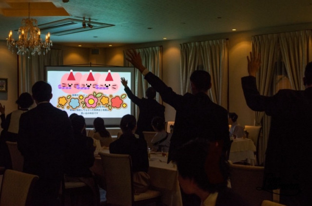 なぎささんの披露宴の写真