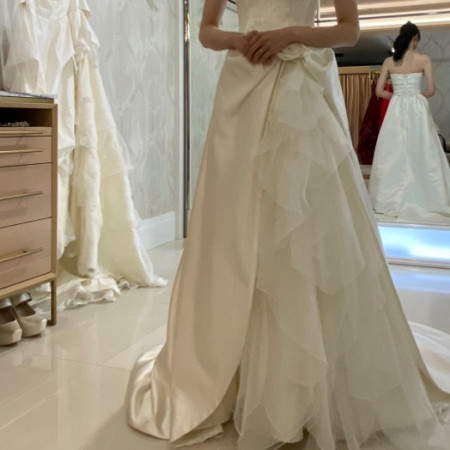 なぎささんのウエディングドレス