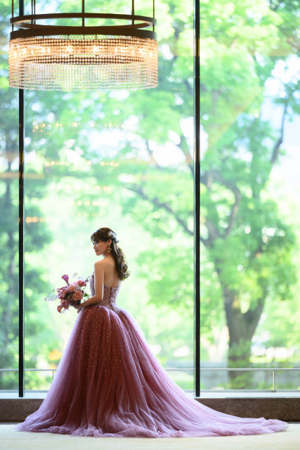 ririさんのカラードレスの写真