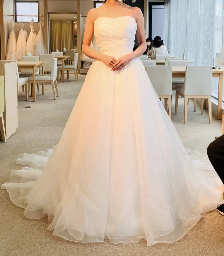 saltさんのウエディングドレスの写真