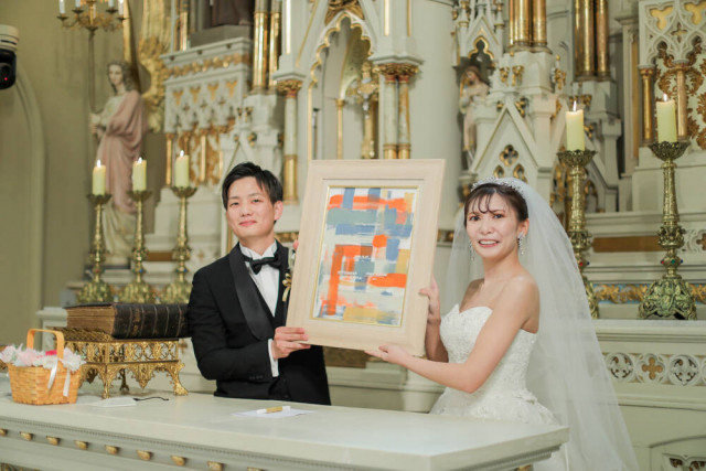 marikoさんの結婚証明書の写真