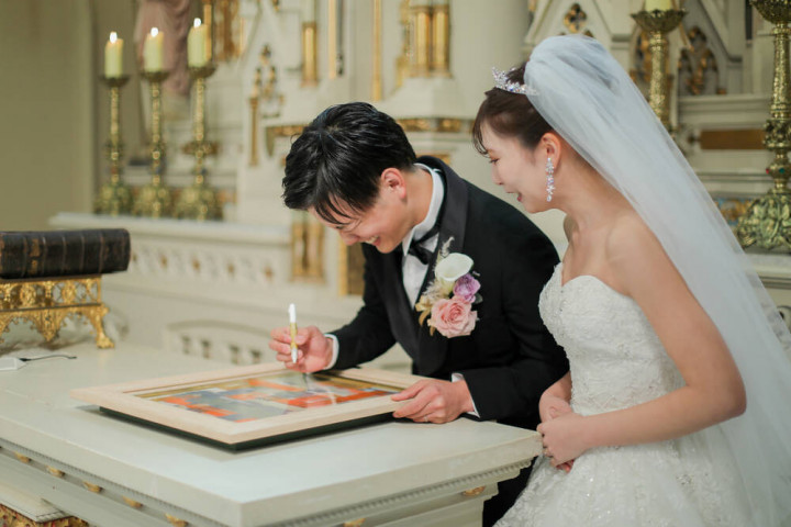 marikoさんの結婚証明書の写真