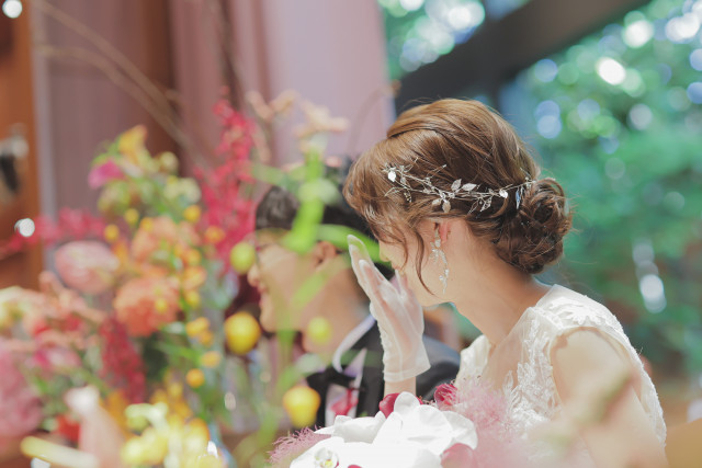 あおさんの装花の写真