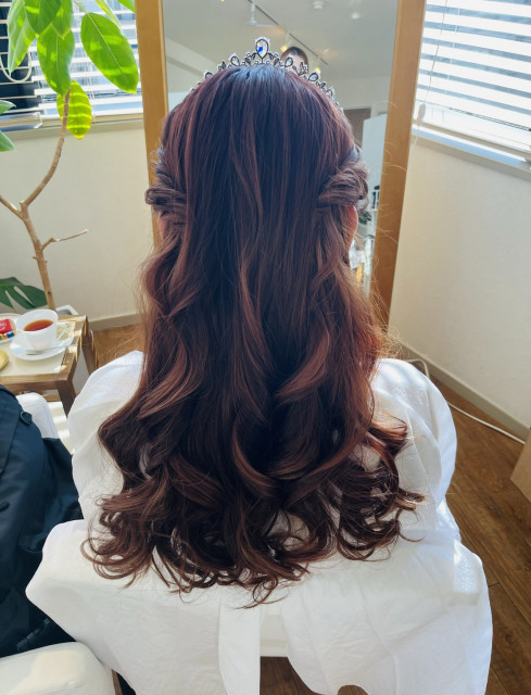 ぴーさんのヘアメイクの写真