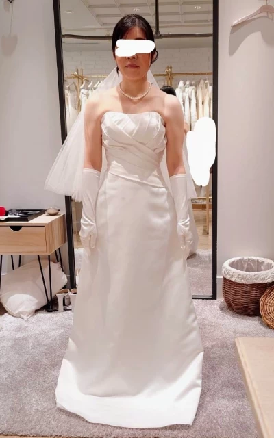 ポプリさんのウエディングドレスの写真