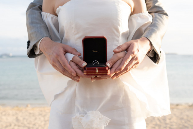 れいさんの結婚指輪の写真