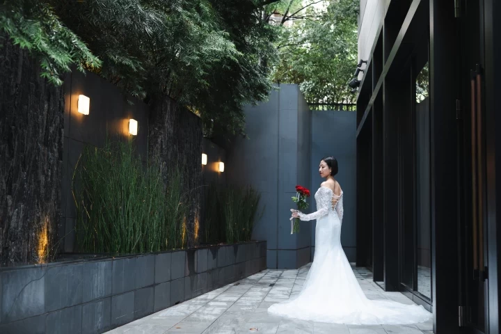 Aoiさんのウエディングドレスの写真