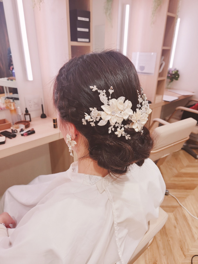 chokoまみれさんのヘアメイクの写真