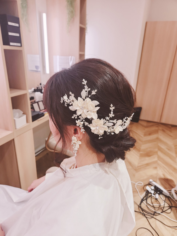 chokoまみれさんのヘアメイクの写真