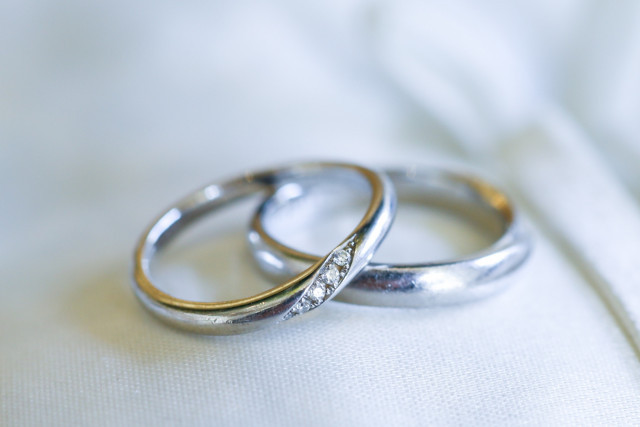 ことさんの結婚指輪の写真