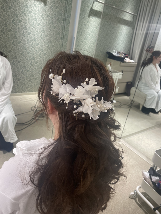 えりさんのヘアメイクの写真