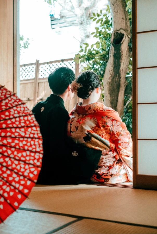 えりさんの前撮りの写真