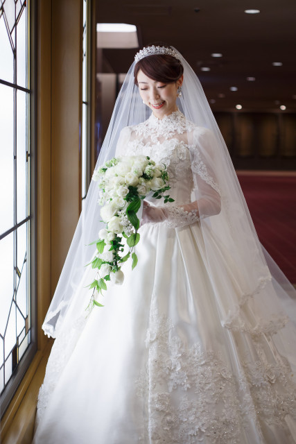 moekoさんのウエディングドレスの写真