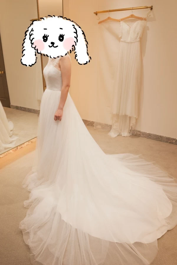 くまさんのウエディングドレスの写真