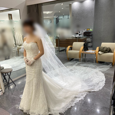 Nさんのウエディングドレス