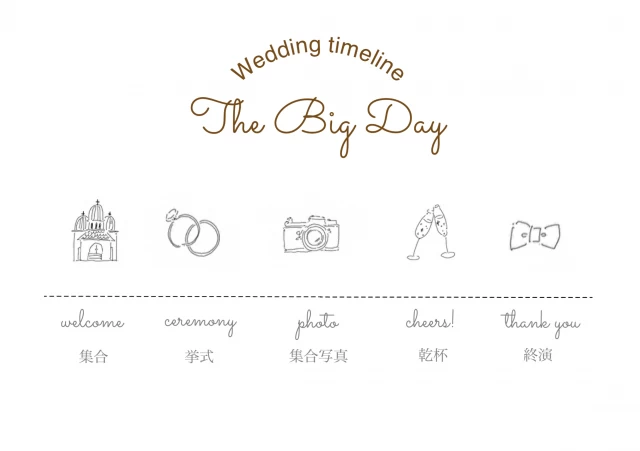 くまさんの招待状の写真