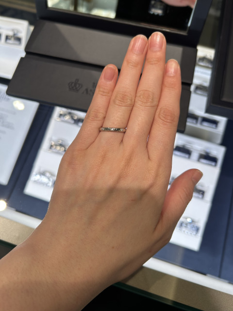 まりさんの結婚指輪の写真