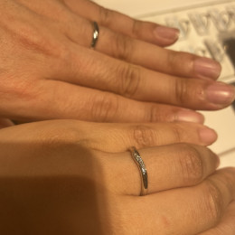 ヨッシーさんの結婚指輪の写真