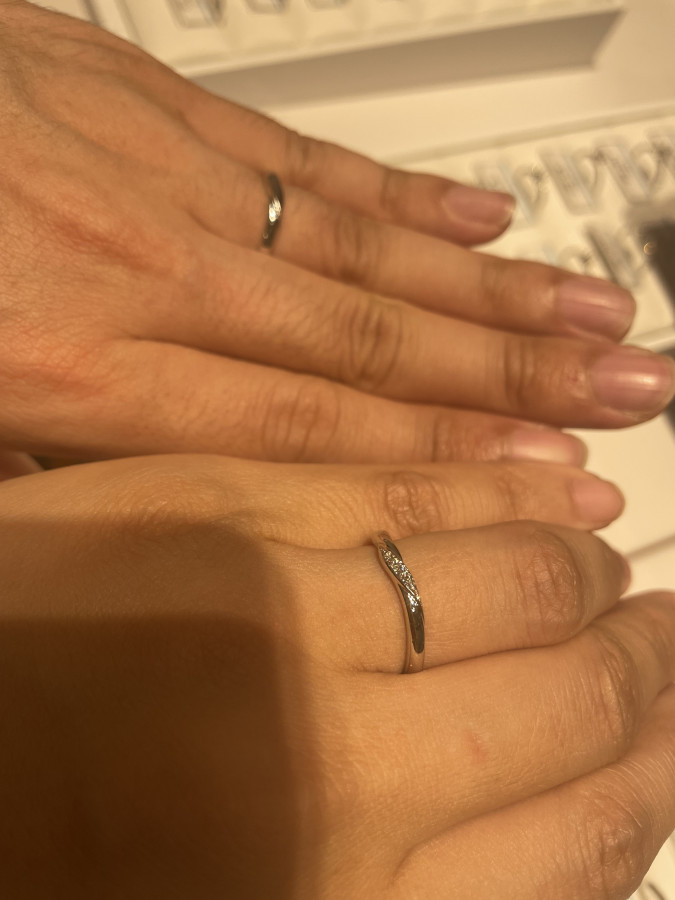 ヨッシーさんの結婚指輪の写真