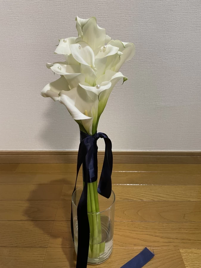 あおいろさんのブーケ・ブートニアの写真