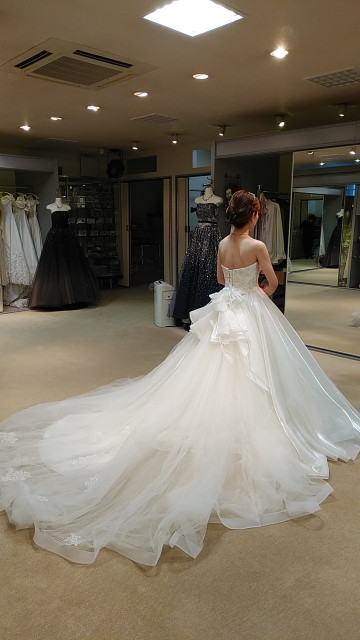 yuka3gakiさんのウエディングドレスの写真
