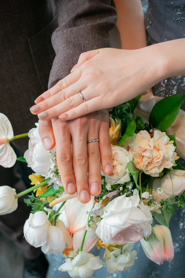 ももさんの結婚指輪の写真