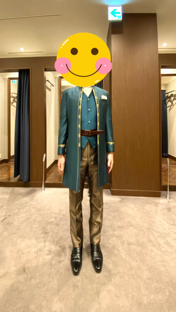 ねそそさんの新郎衣装の写真