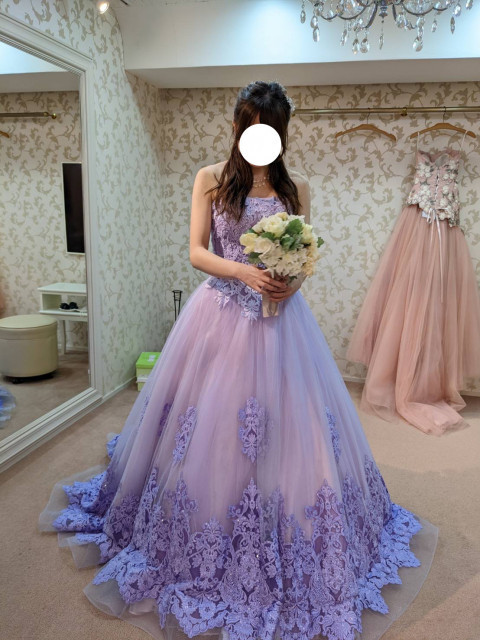 saさんのカラードレスの写真