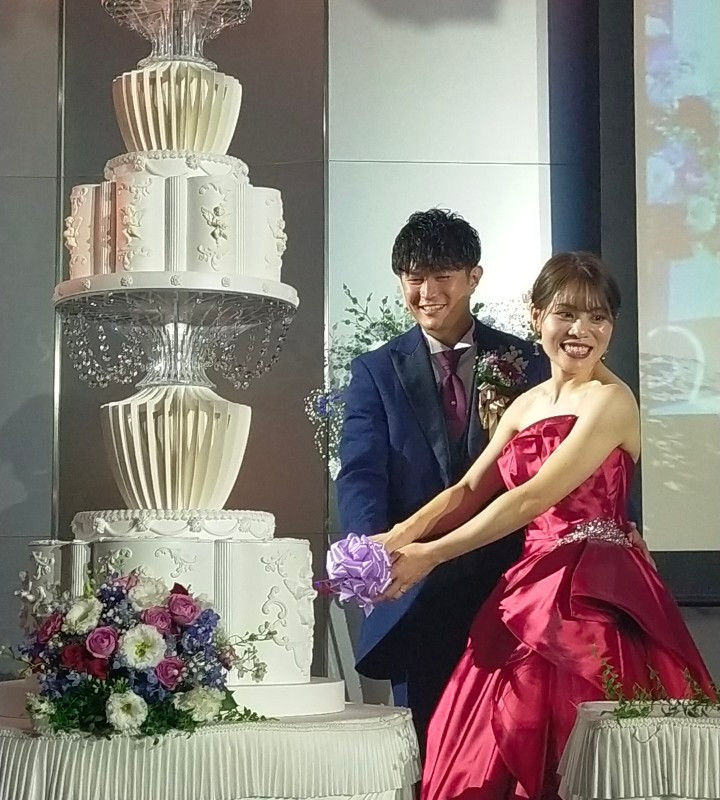 とてもは大満足の結婚式でした。