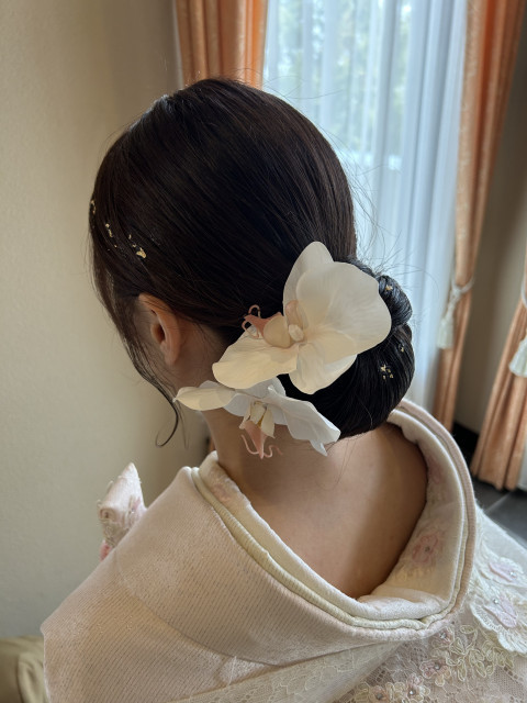 あさみさんのヘアメイクの写真