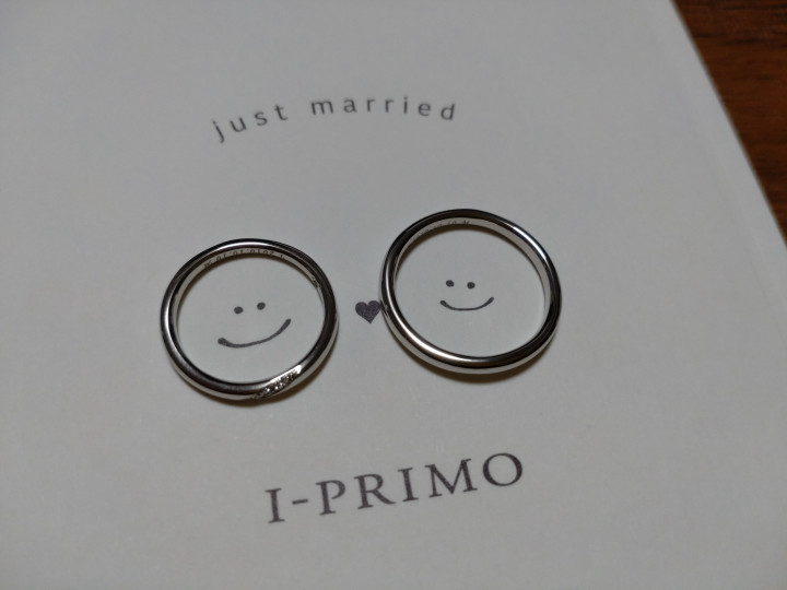 まめさんの結婚指輪の写真