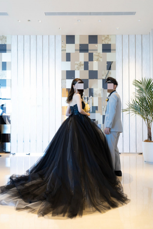 Nさんのカラードレスの写真