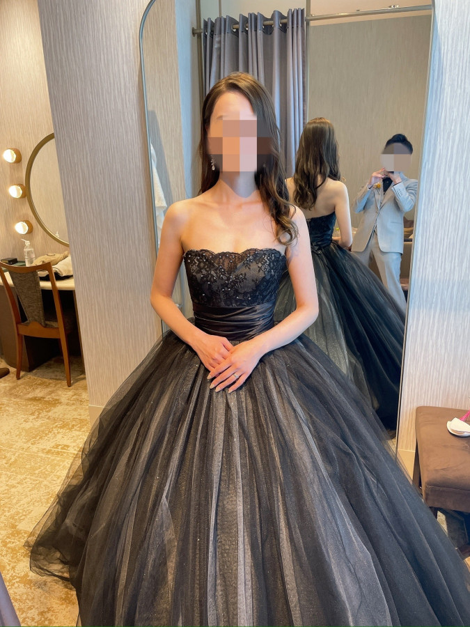 Nさんのカラードレスの写真