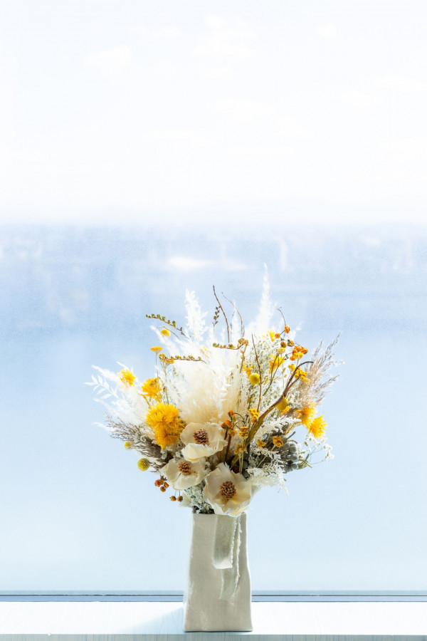 Nさんのブーケ・ブートニアの写真