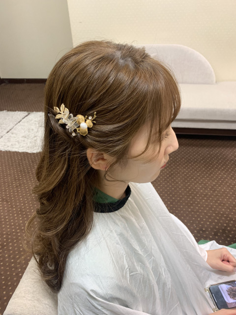 yukiさんのヘアメイクの写真