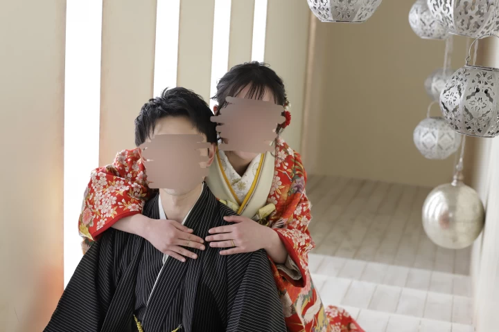 ざわさんの前撮りの写真