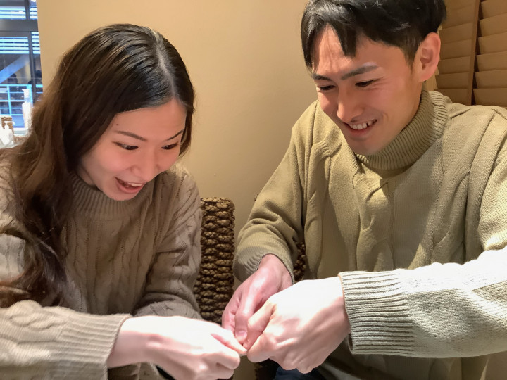 あんさんの結婚指輪の写真