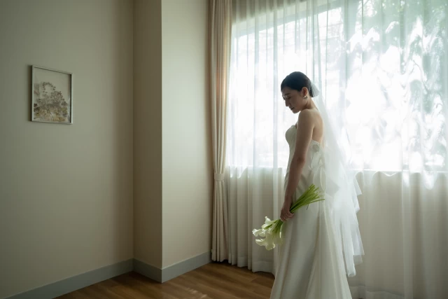 カホさんのウエディングドレスの写真