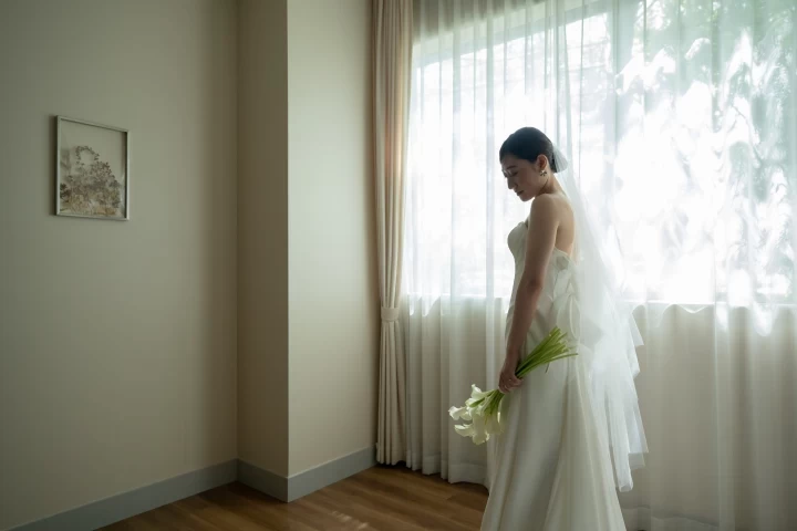 カホさんのウエディングドレスの写真