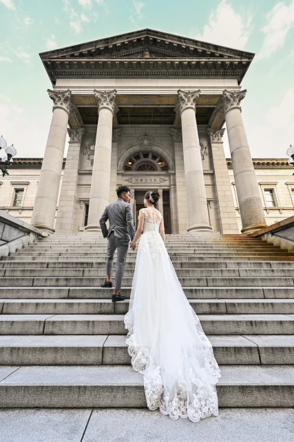 moeさんの前撮りの写真