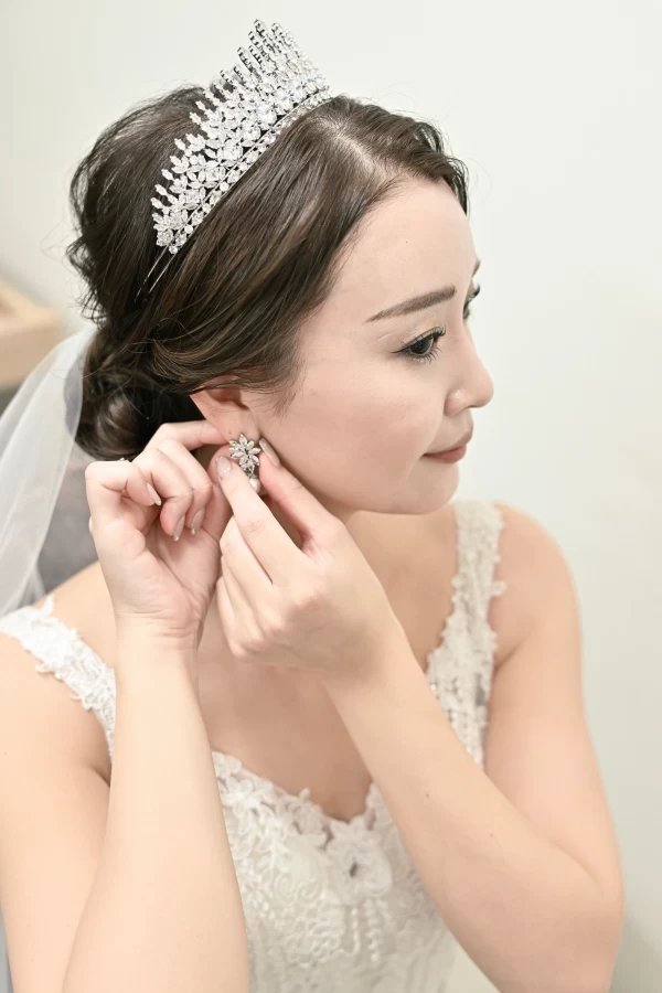 moeさんのヘッドドレス・アクセの写真