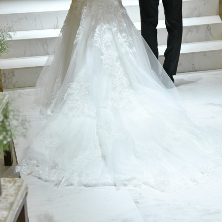 satomiさんのウエディングドレス