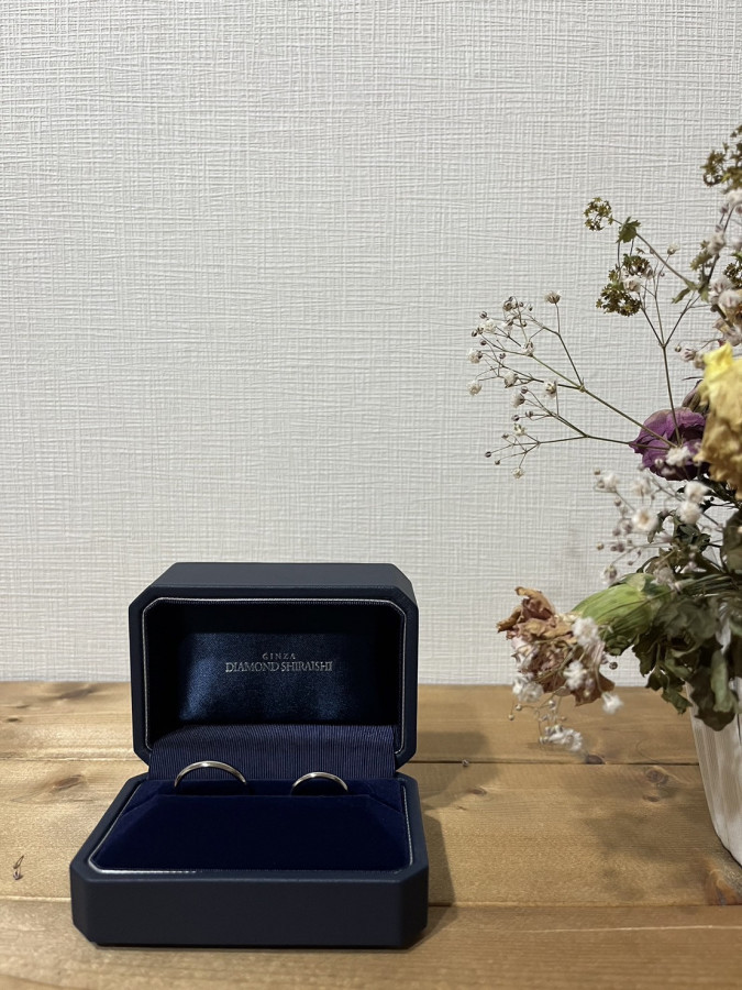 にくぐまさんの結婚指輪の写真