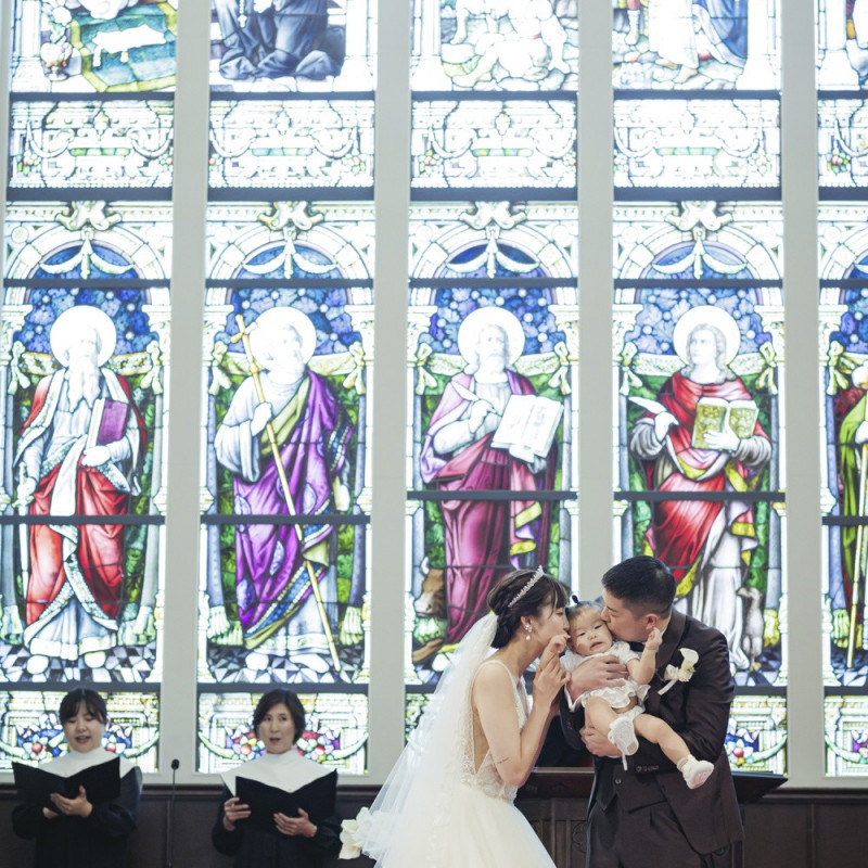 幸せなパパママ婚でした