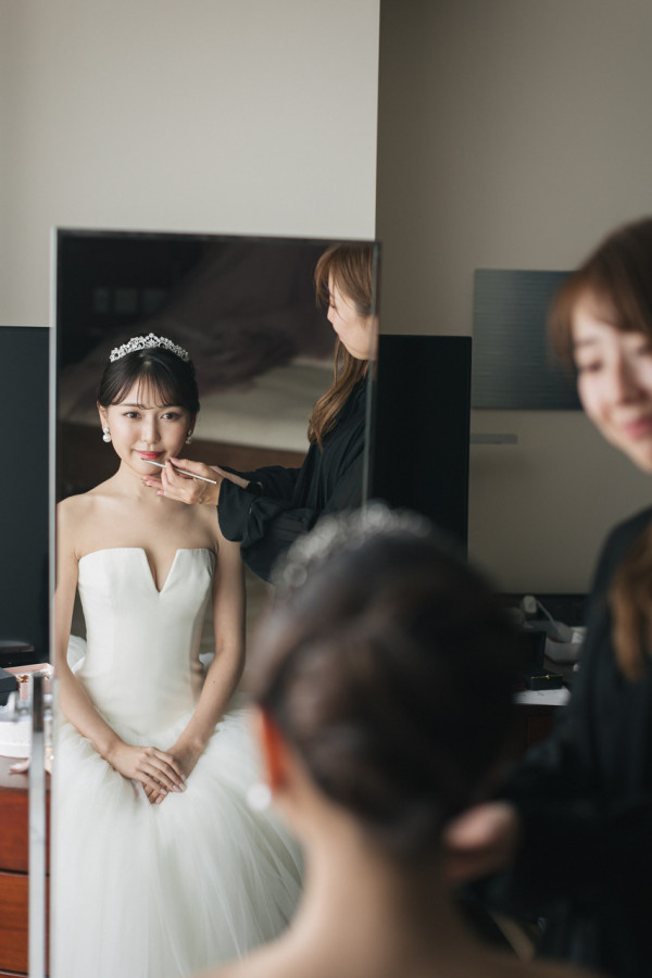 もえさんのヘアメイクの写真