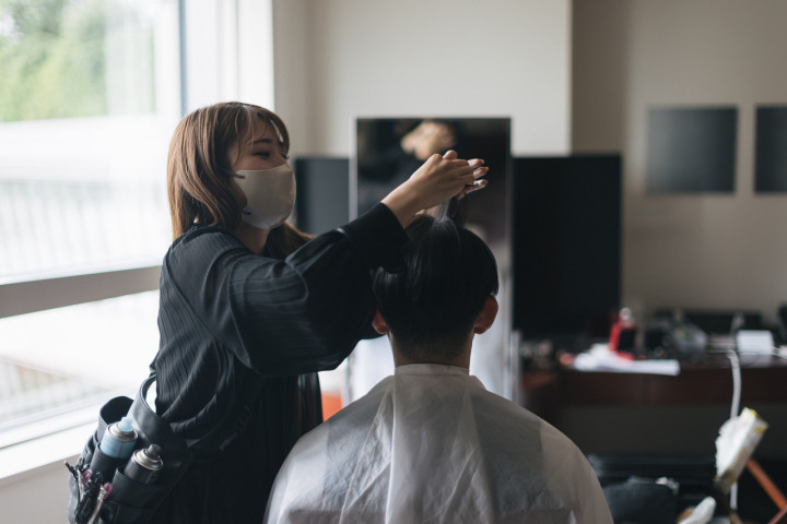 もえさんのヘアメイクの写真