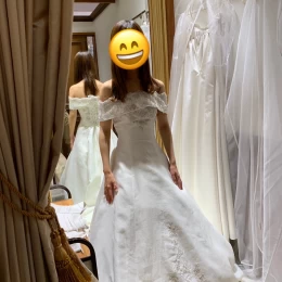 ぷーさんさんのウエディングドレスの写真